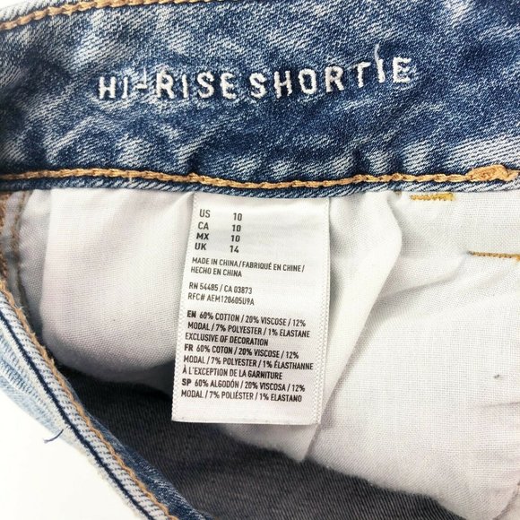 American Eagle Outfitters Hi Rise Shortie Shorts - Picture 5 of 6
